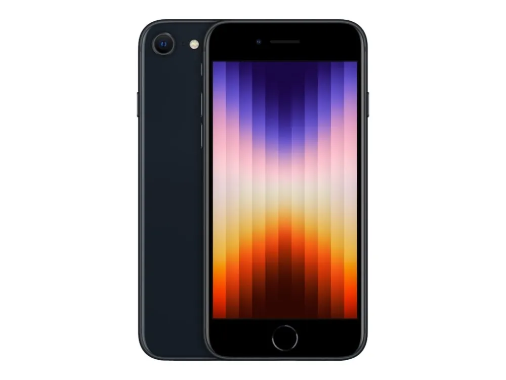 Apple iPhone SE (3rd generation) - 5G smartphone - dual-SIM / Intern hukommelse 64 GB - LCD-skærm - 4.7
