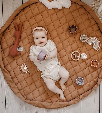 Play&Go Leget?jst?ppe - ?120 - Soft Organic - Tawny Brown