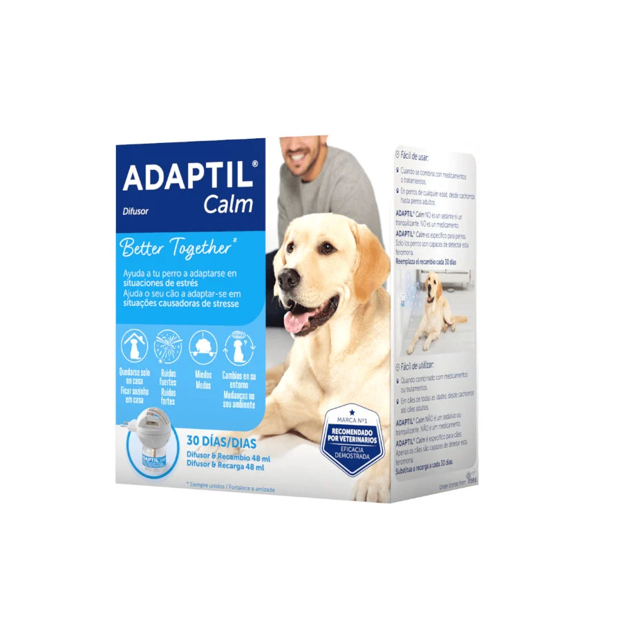 Difusor calmante Adaptil e refil para cães