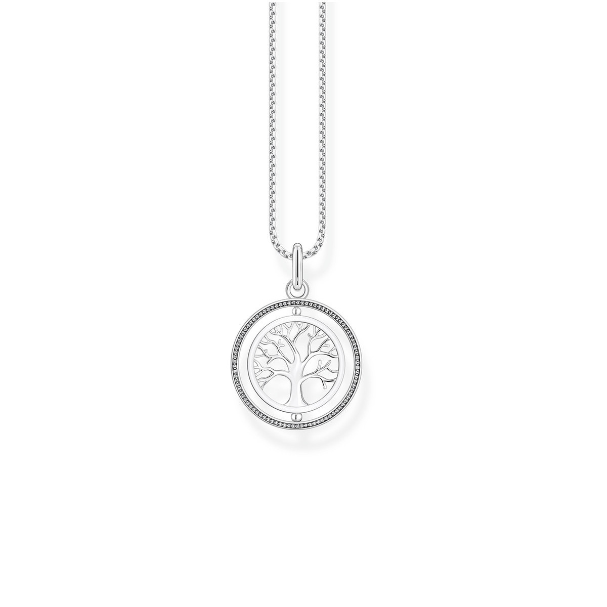 Collier THOMAS SABO argent 925 arbre de vie et zirconias