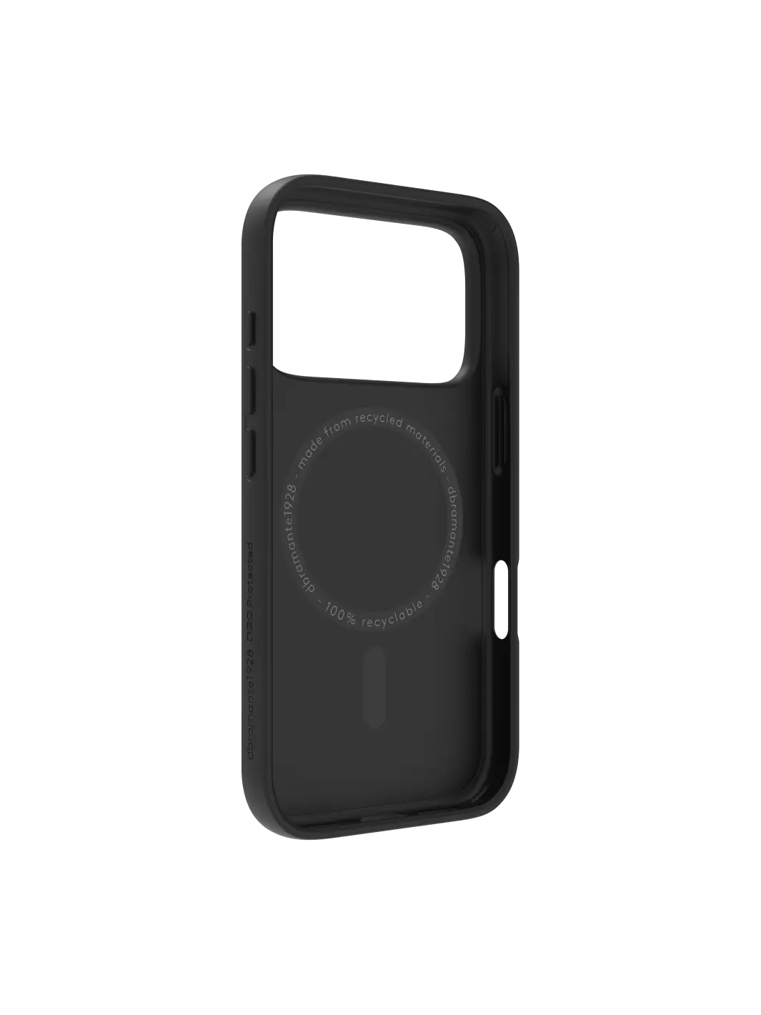 iPhone 17 Pro Hardcase Hülle Clear Case Iceland Ultra D3O MagSafe Recycled (IU63CL006705) - Schwarz