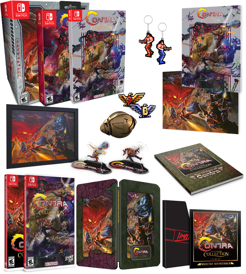 Contra Anniversary Collection (Ultimate Edition) (Limited Run) (Import)- Nintendo Switch