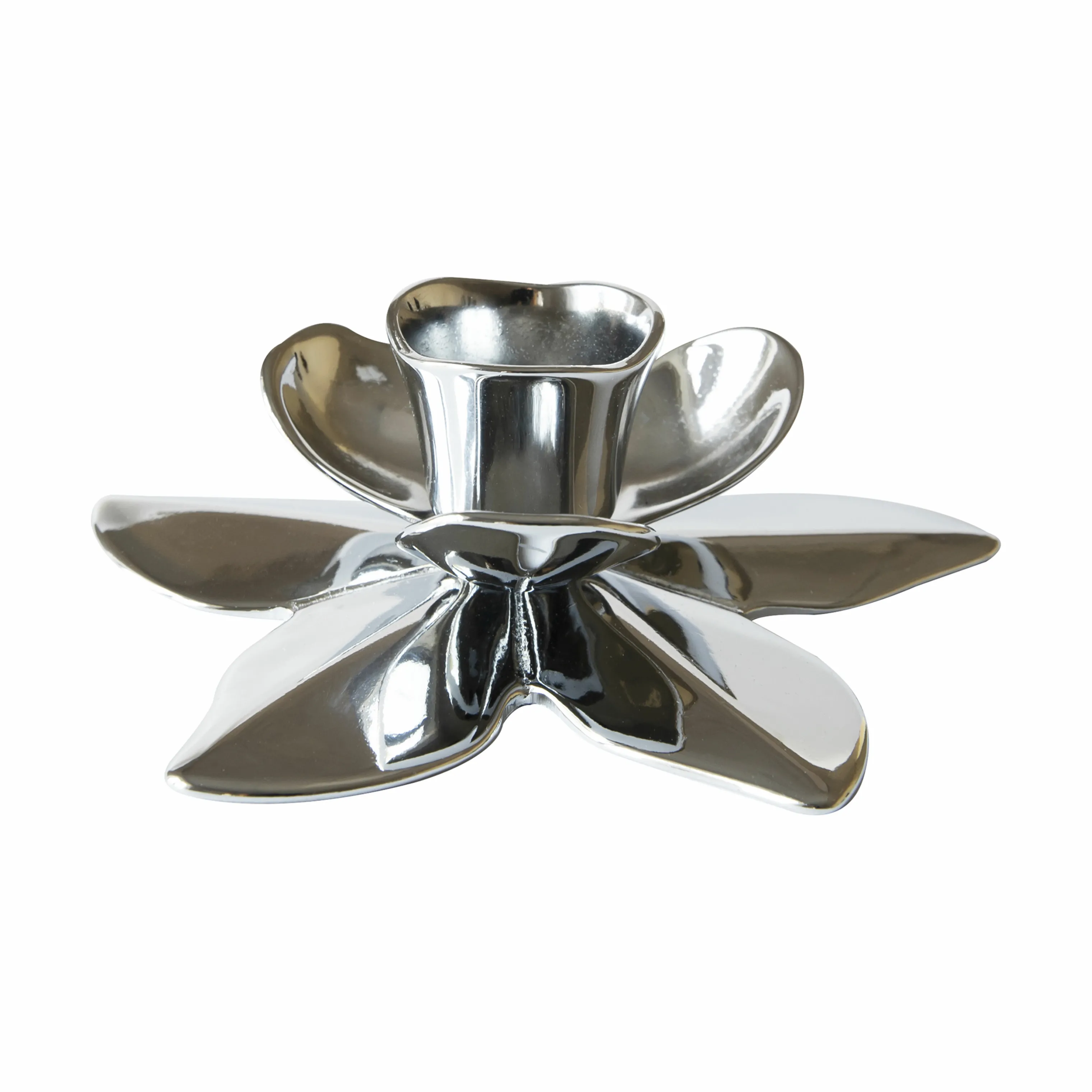 Candles with a twist Flower Art Deco Lysestage