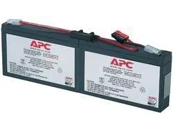 APC Replacement Battery Cartridge #18 - UPS-batteri - 1 x batteri - Blysyre - sort - for P/N: AP1250RM, PS450, SC1500, SC250RM1U, SC250RMI1U, SC450R1X542, SC450RM1U, SC450RMI1U