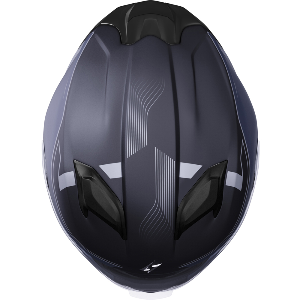 Stormer - Casque ZS 1001 Taken Gris brillant / Gris Mat