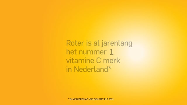Roter Vitamine C 1000mg Bruistabletten Citroen Duopack 40ST