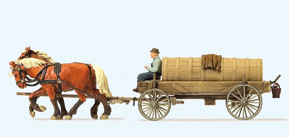 Preiser 30414 H0-Jauchewagen. Fertigmodell