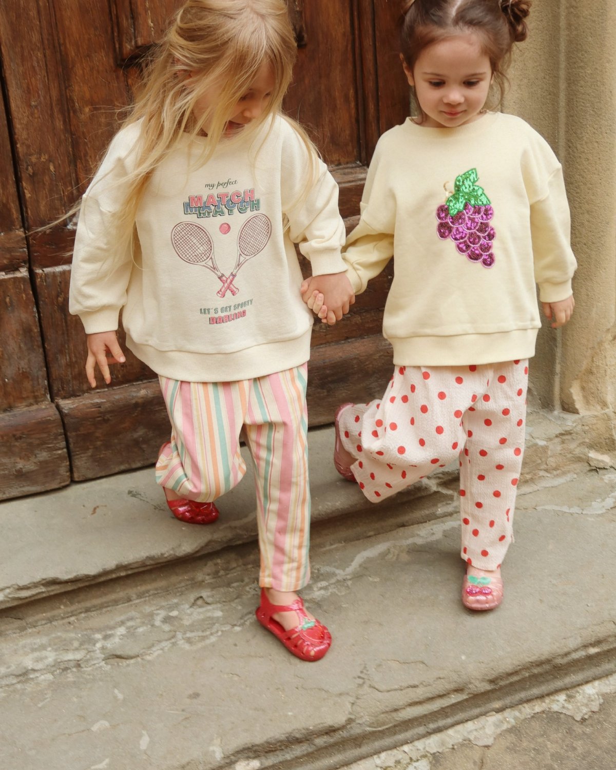 Stripete Bukse Barn – Øko bomull | Frankie Pants Gots