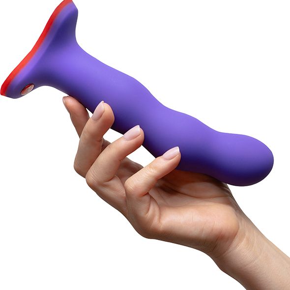 Fun Factory - Bouncer Unique Strap-on Dildo Flashy Purple