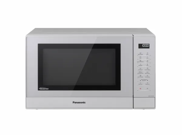 Panasonic NN-GT47KMGPG - Mikrobølgeovn med grill - 31 liter - 1000 W - sølv