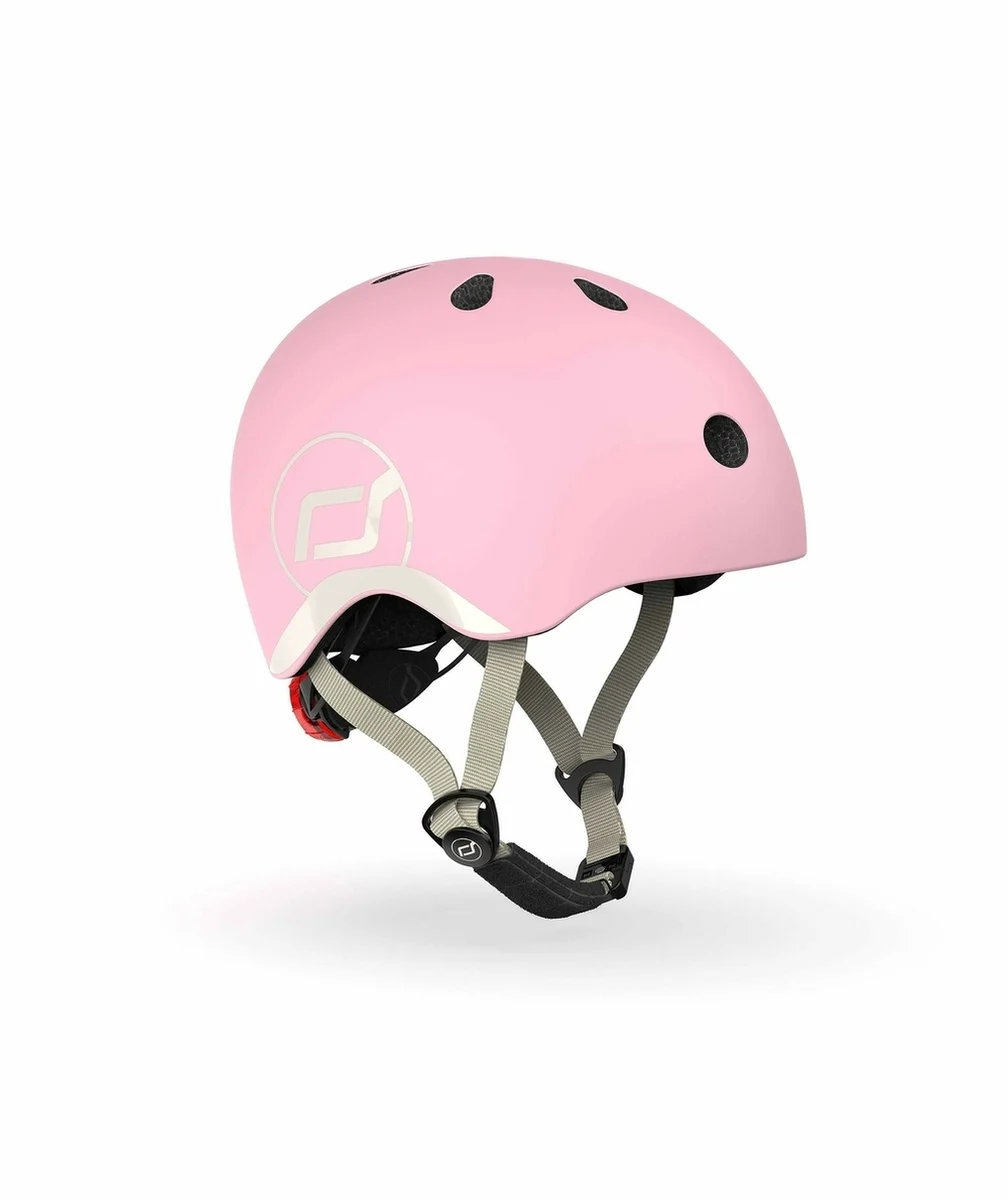 SCOOT AND RIDECASQUE XS ROSE ET BEIGE