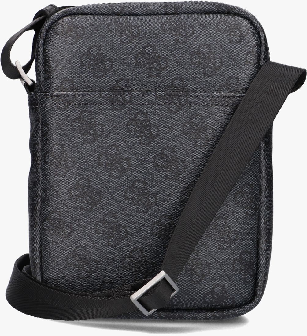 GUESS zwarte guess schoudertas vezzola smart xbody double pckt