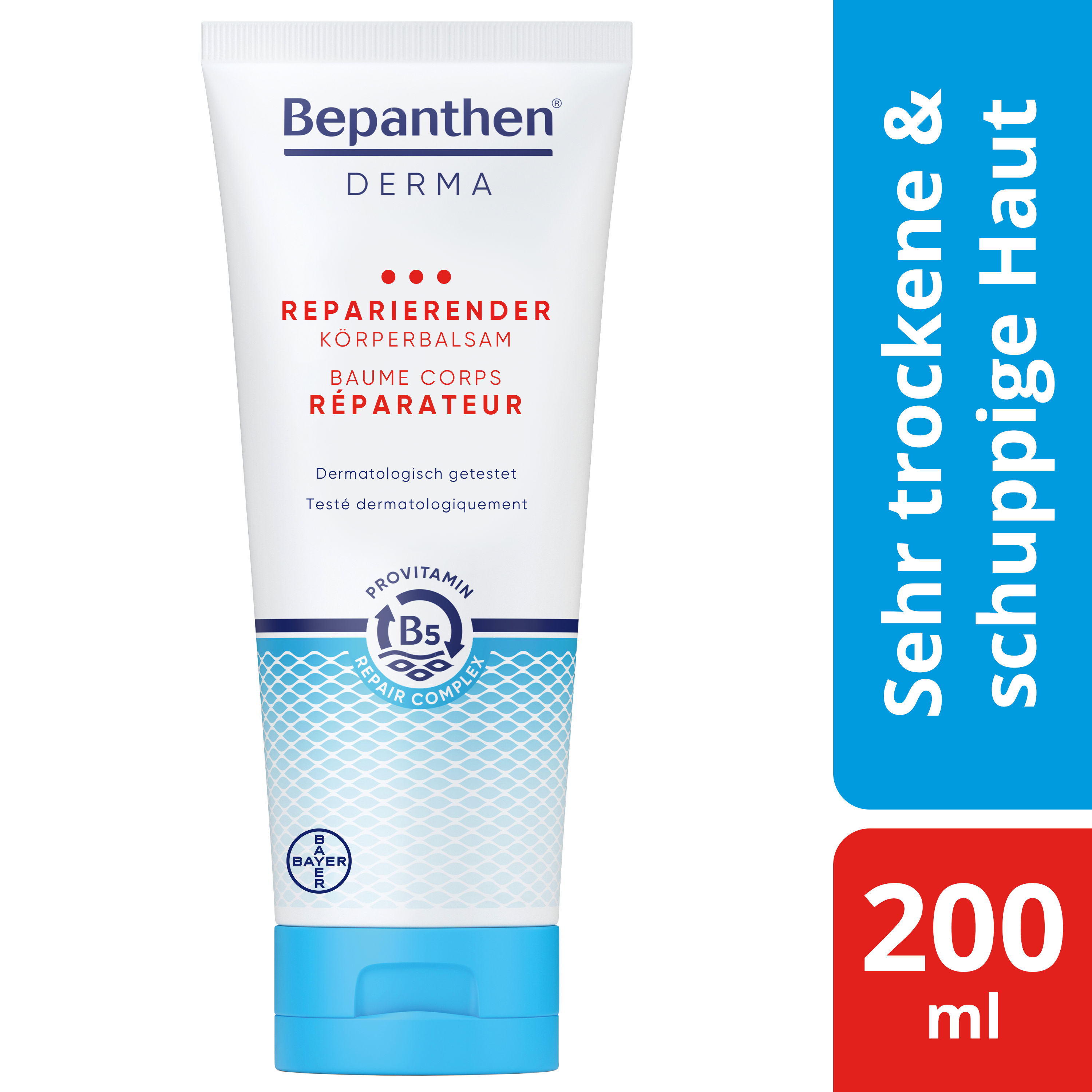 BEPANTHEN DERMA Körperbalsam Bals reparierend Tb 200 ml