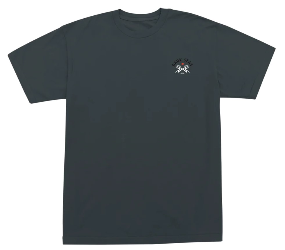 Dark Seas Passion Organic Tees Gunmetal