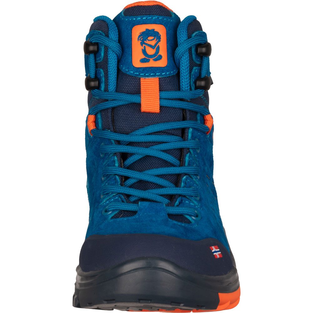 Trollkids Trollsteinen Hiker Mid XT Wanderschuhe Kinder atlantic blue