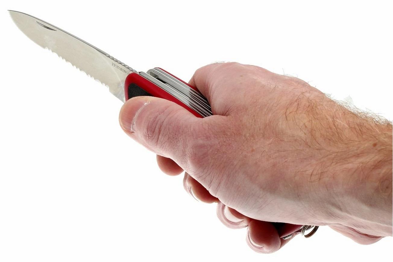 Victorinox Rangergrip 174 Handyman rood-zwart 0.9728.WC Zwitsers zakmes