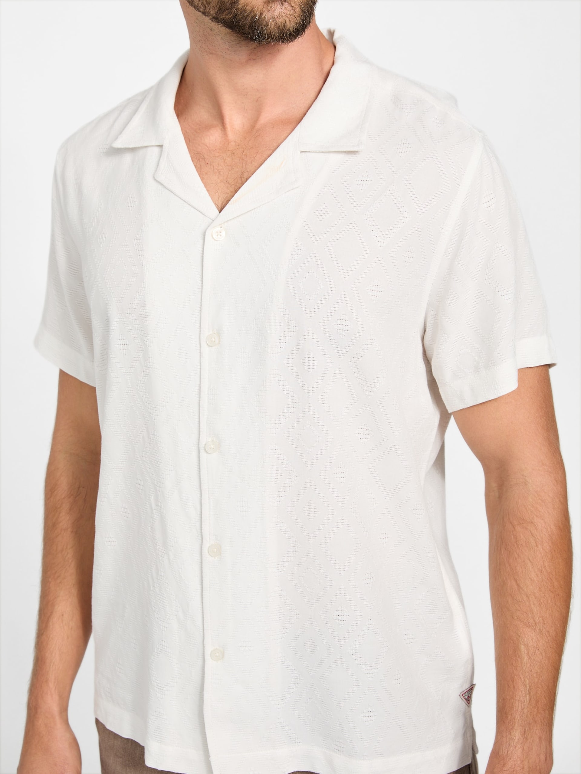 Camisa Eco Diamond Jacquard