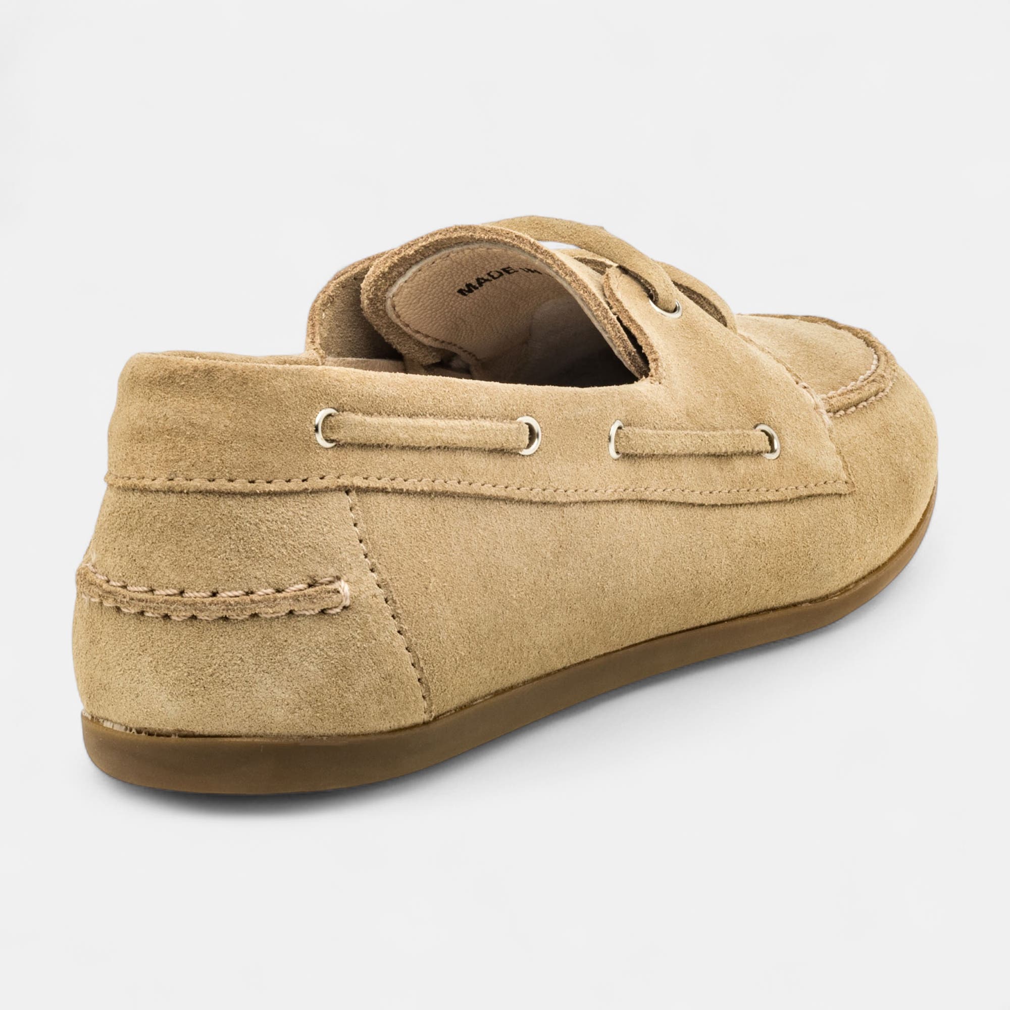 Mocassins Femme en cuir beige