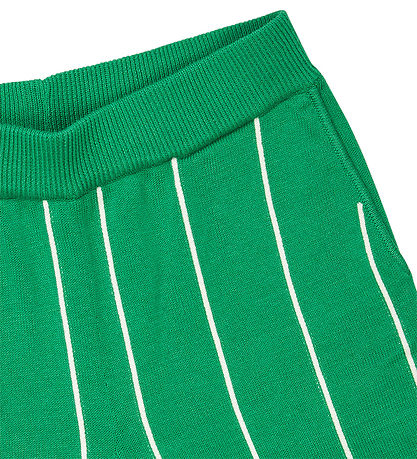 FUB Shorts - Strick - Basilikum/Ecru