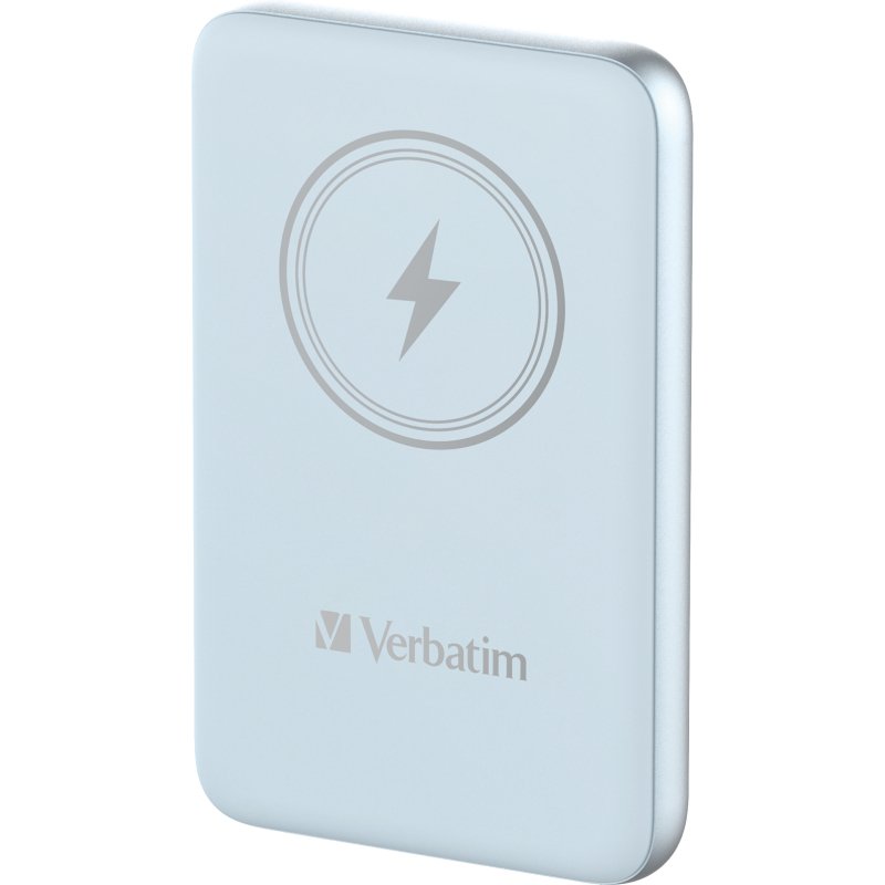 Verbatim Charge 'n' Go Lithium Polymère (LiPo) 10000 mAh Recharge sans fil Bleu