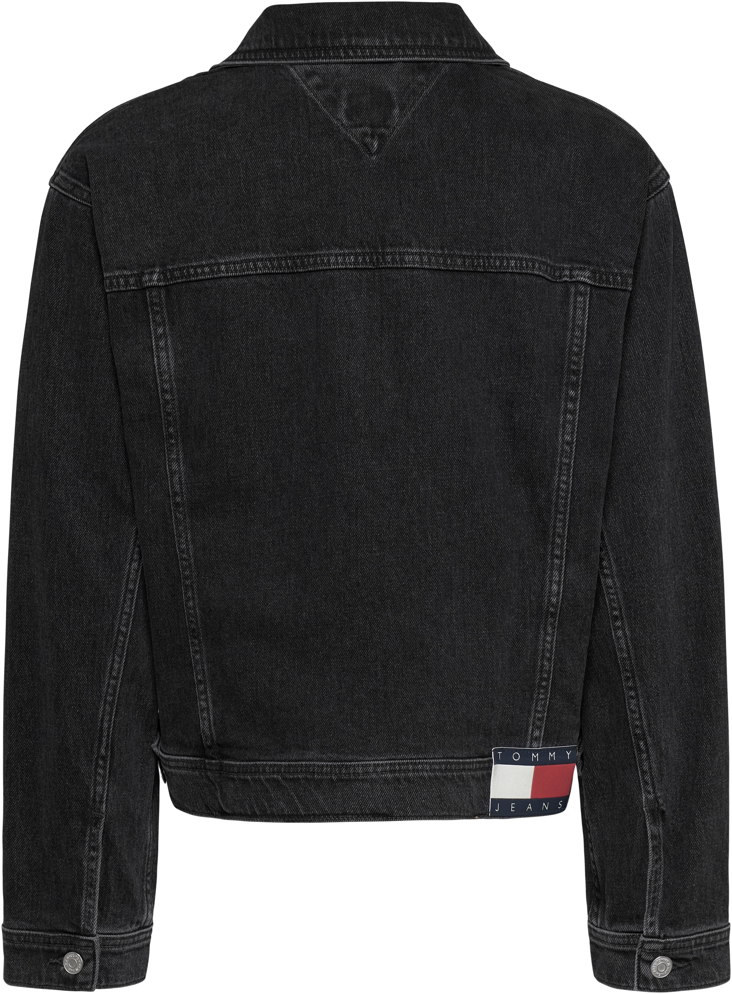 Tommy Jeans Jeansjacke »MOM CLS JACKET CG4181« mit Logpatch