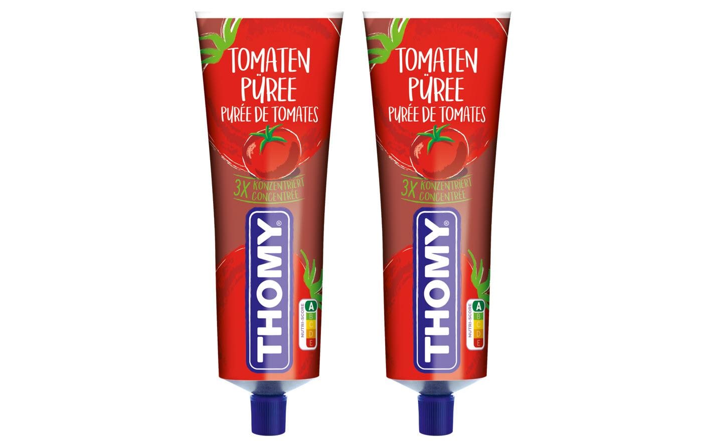 Tomatenpüree 2 x 300 gFruchtig-aromatisches Tomatenpüree
