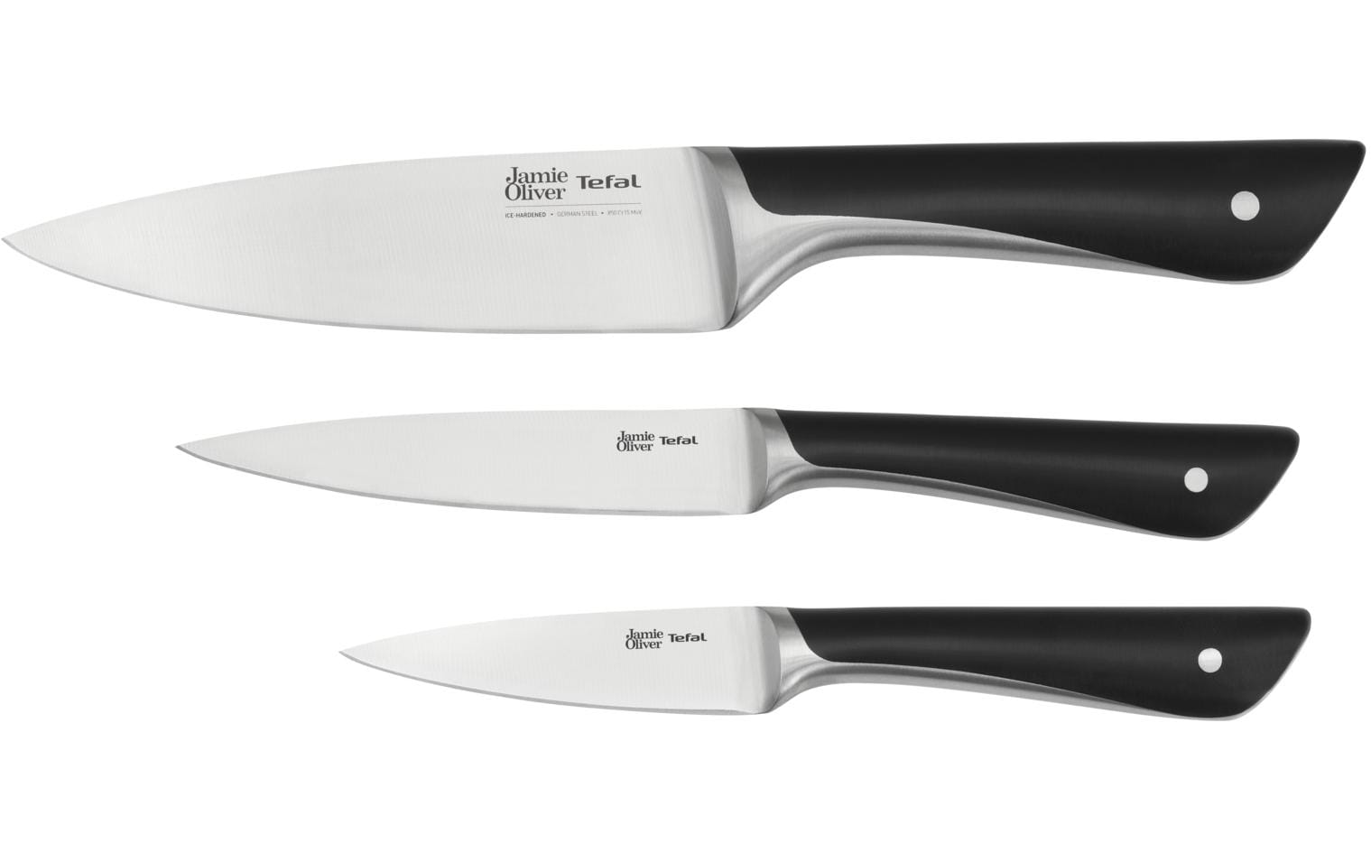 Messer-Set Jamie Oliver 3-teilig, SchwarzMesserset