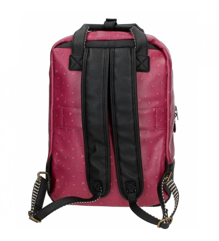 Santoro Mochila para porttil Gorjuss For my love rosa