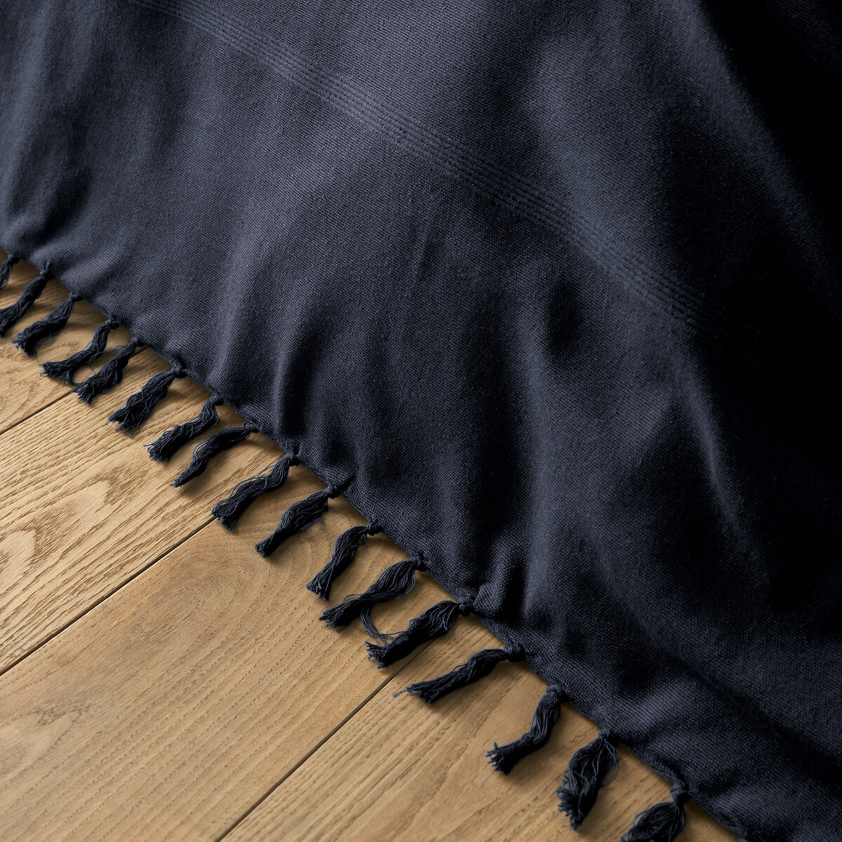 LA REDOUTE INTERIEURS<br>Colcha de algodão com franjas, Nedo