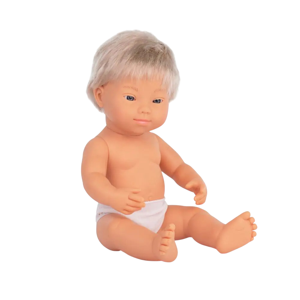 Gordis: Puppe Moritz mit Down Syndrom