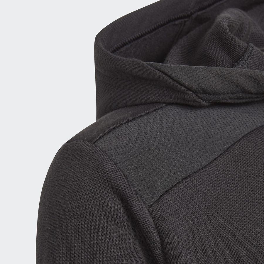 adidas Sweat à Capuche Badge of Sport - Noir/Blanc Enfant