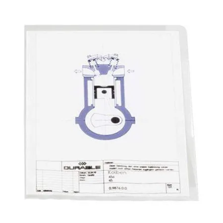 Durable 233419 Sichthülle, transparent