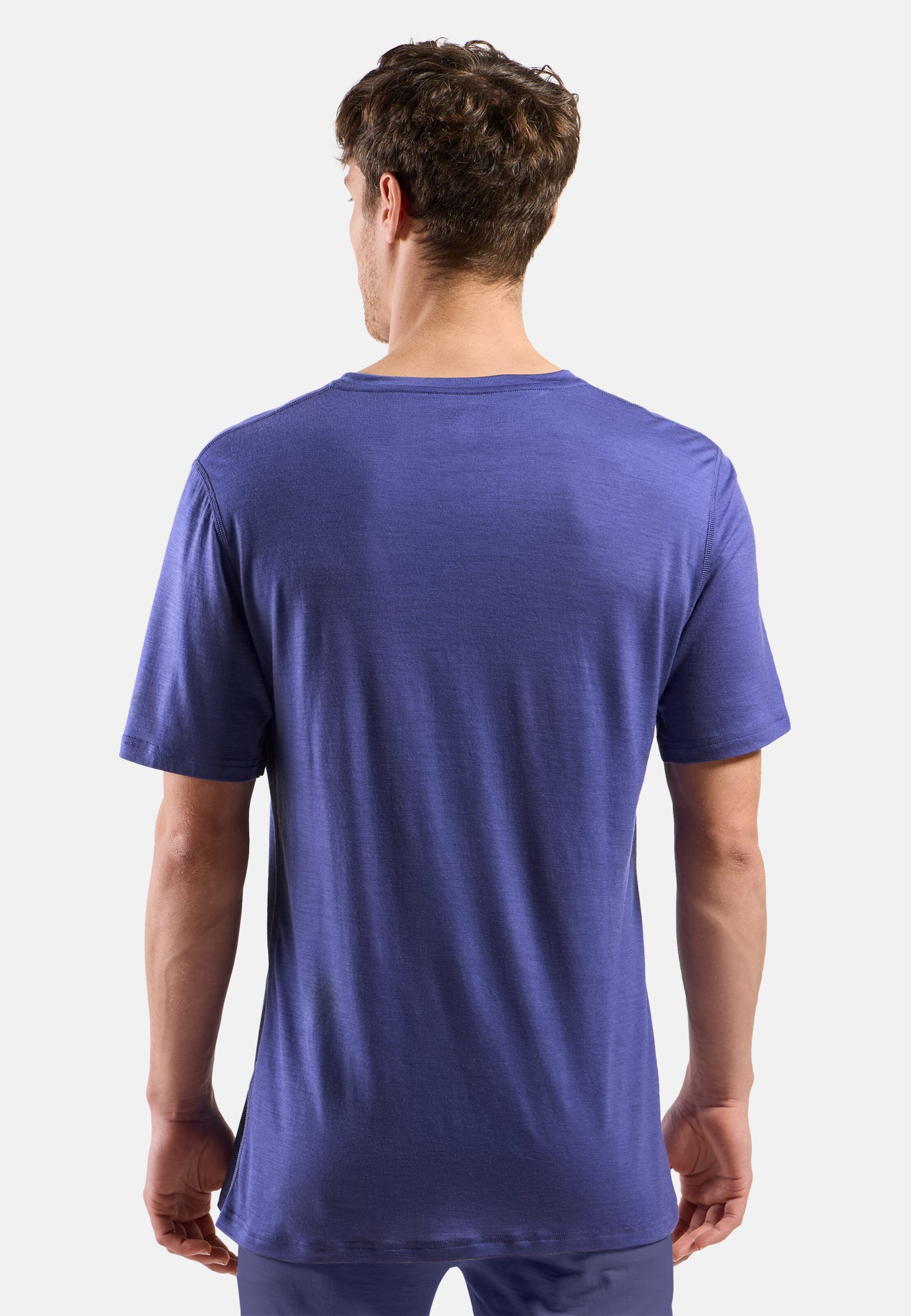 Natural Merino 160 Base Layer T-shirt in Skipper Blue