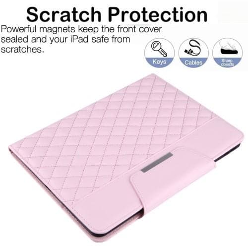 Til iPad 10.9 2022 Gen 10 Sammenleggbart Veske - Rosa