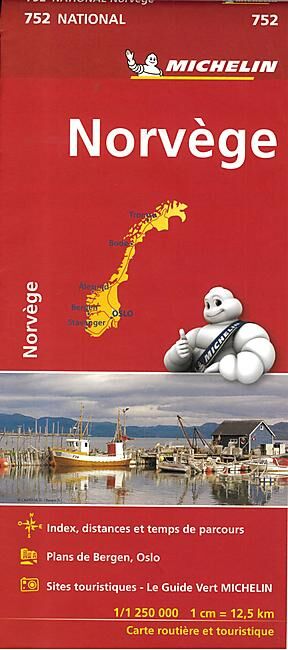 MICHELIN - 752 NORVEGE 1 1 250 000