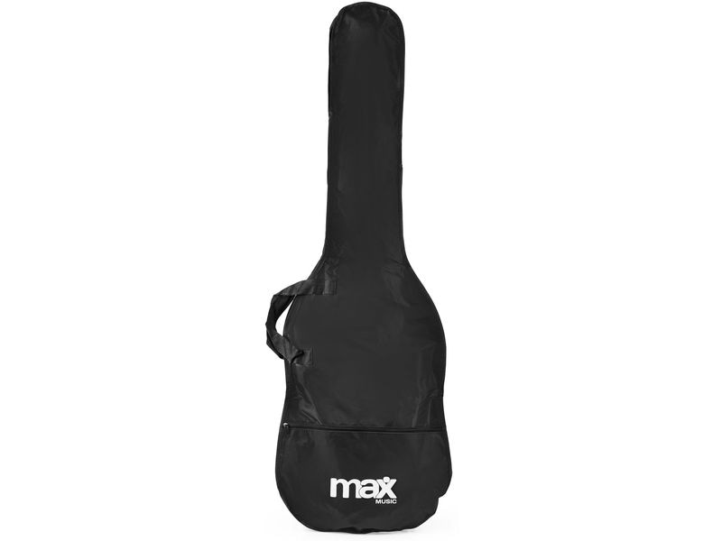 MAX E-Bass GigKit Schwarz Bass Gitarrenset