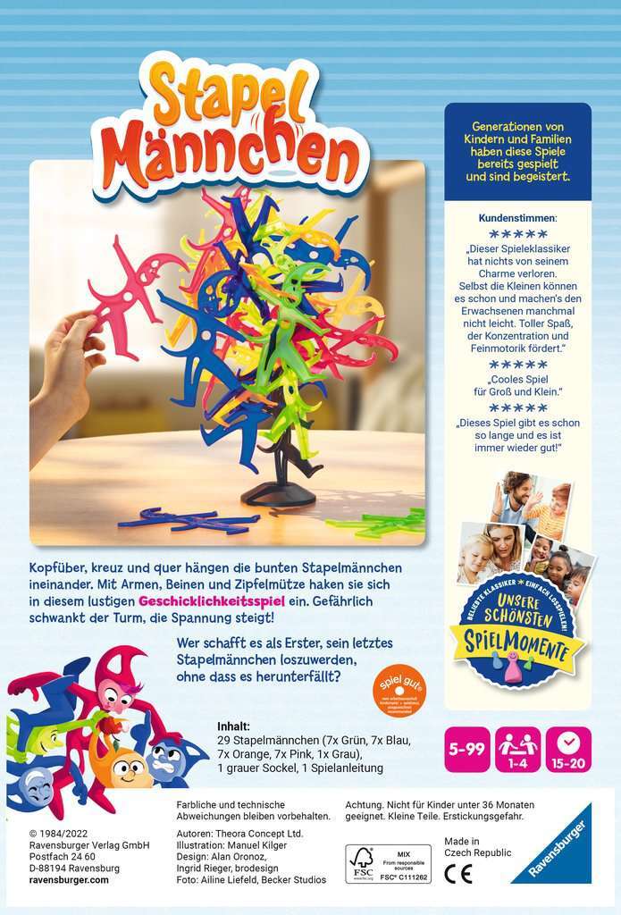 Ravensburger Spiel Stapelmännchen