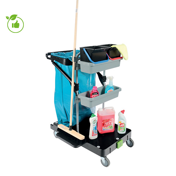 Chariot de ménage ICA Black is Green Integral 1