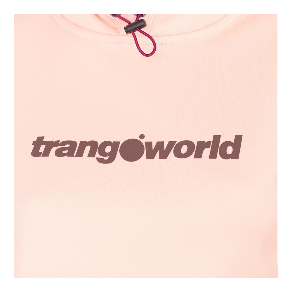 Trangoworld POPPI - Sweat Femme tropical peach