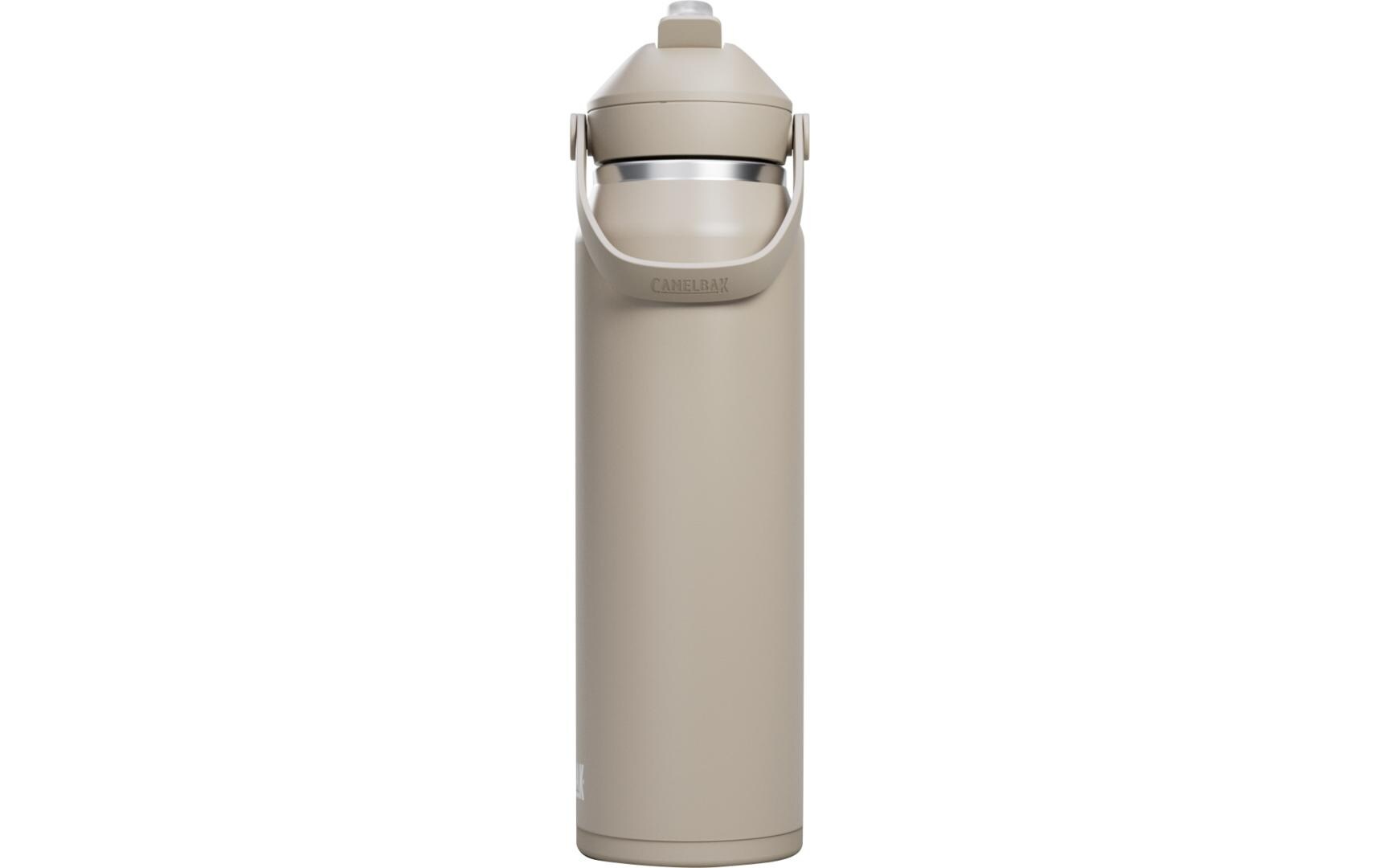 Thermosflasche Thrive Flip Straw V.I. 1000 ml, StoneDer mobile Getränkeschutz