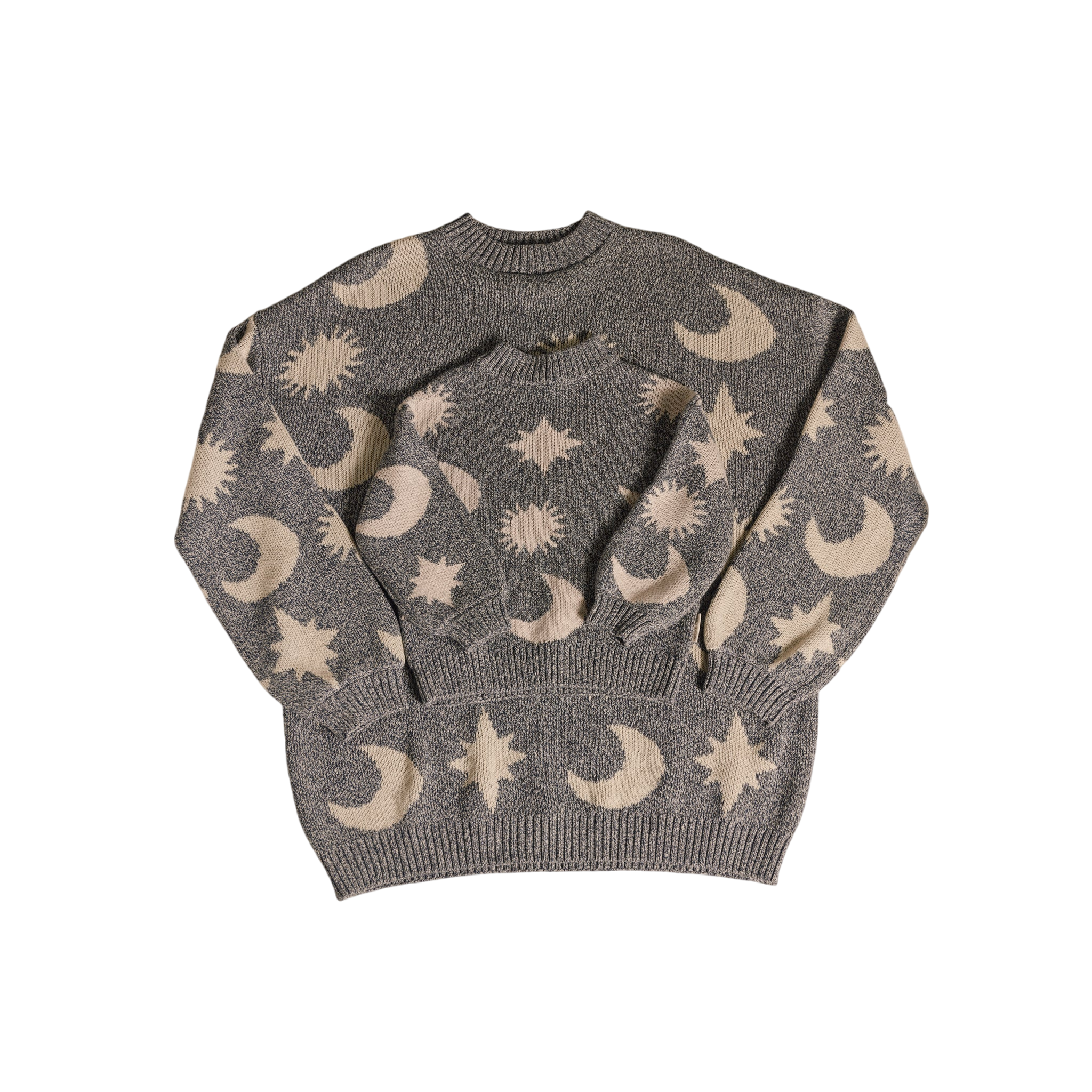Adult Sweatshirt Cozmo Midnight Moon Star
