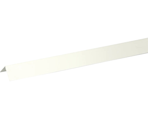 Witte hoekstrip 25x25x2400 mm