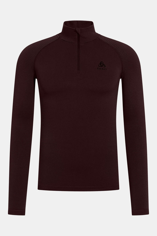 Odlo Odlo Bl Top Turtle Neck L/S Half Zip Performance Warm E