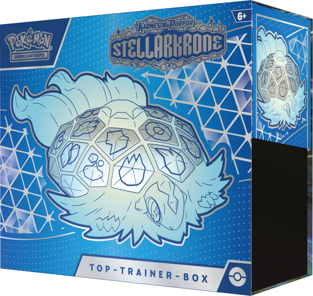 Pokémon Cards Karmesin & Purpur 07 Stellarkrone Top Trainer Box