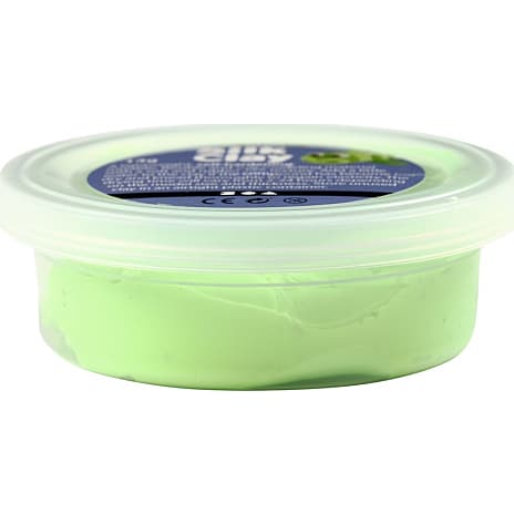 Silk clay, 6x14 g, neon farver