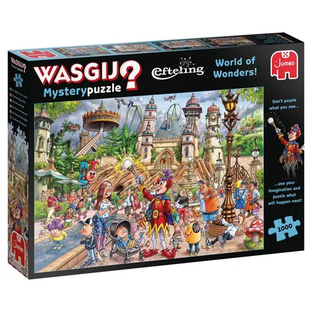 Jumbo Spiele Puzzle - Wasgij Mystery efteling - World of Wonders, 1000 Teile