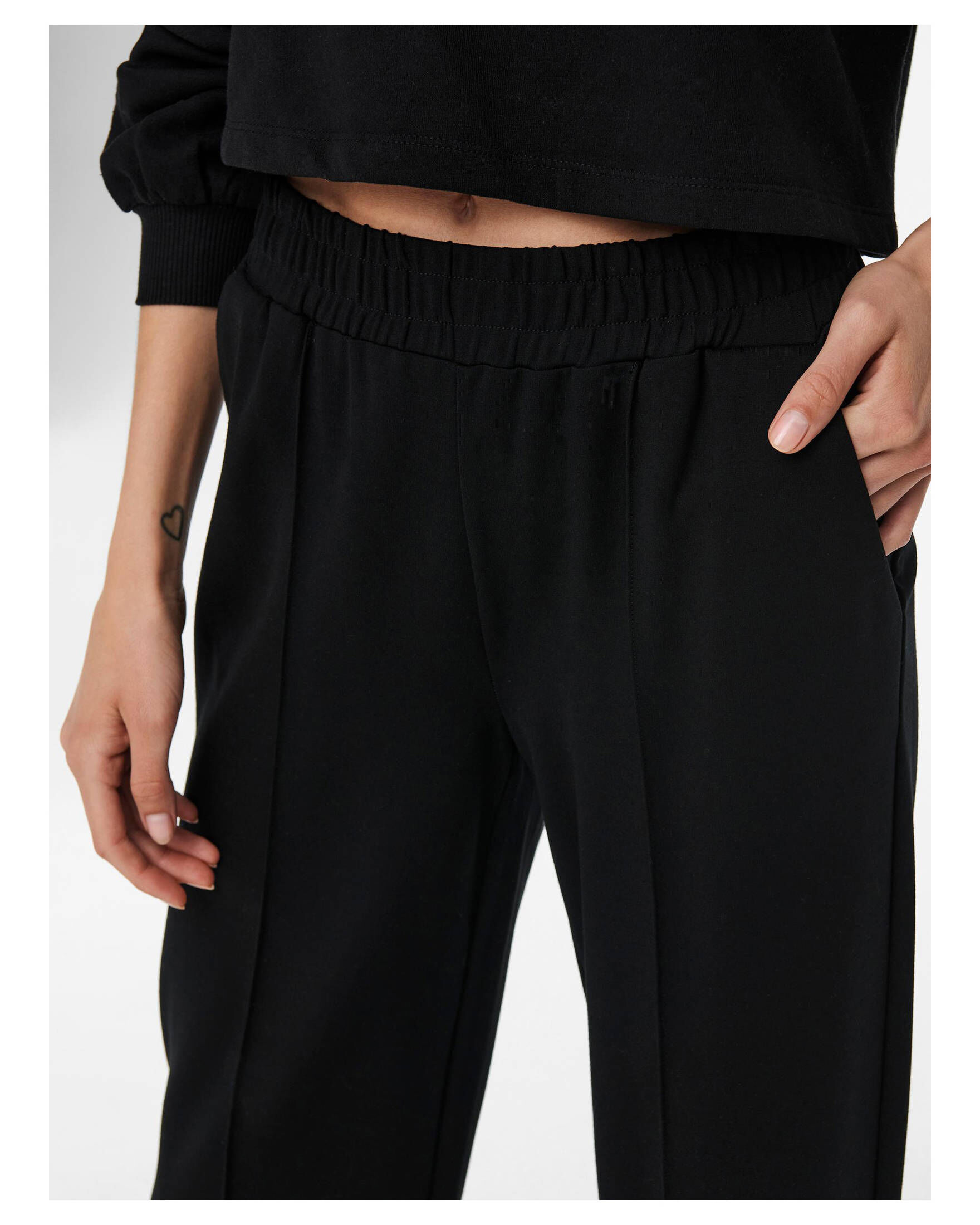 Only| Damen Hose ONLPOPTRASH-SUKI LIFE MW PANT PNT N