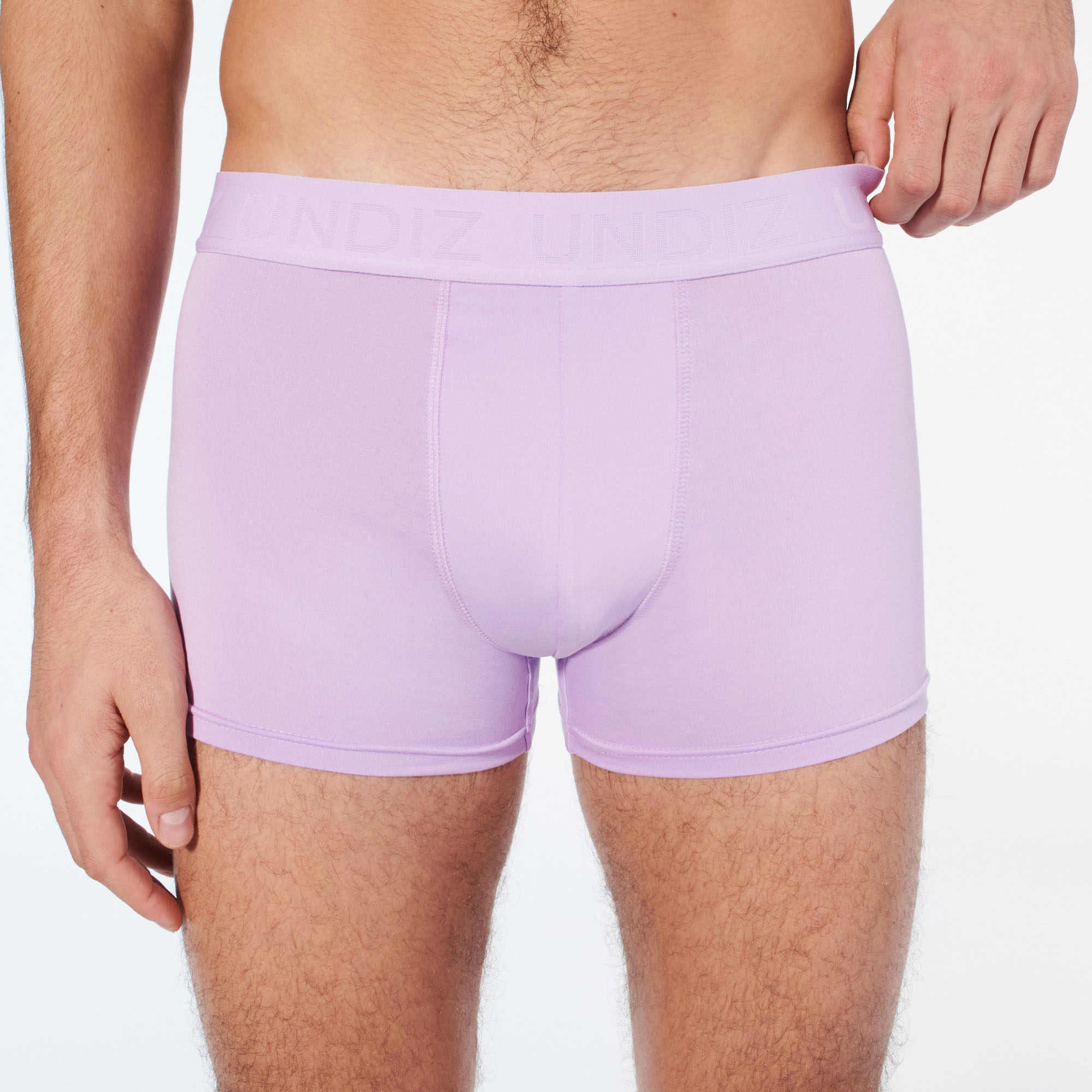 Boxer uni en microfibre