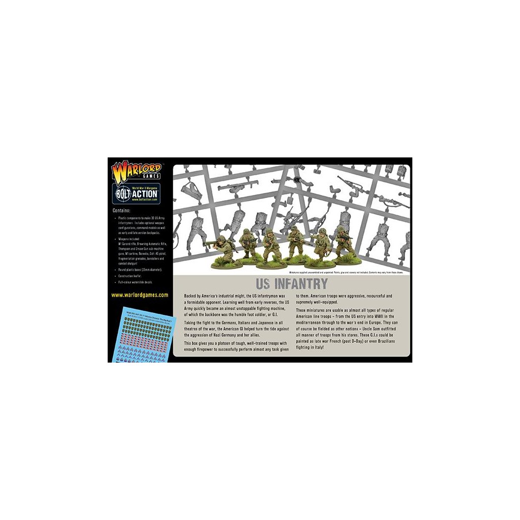 Bolt Action - US Infantry - WWII American GIs