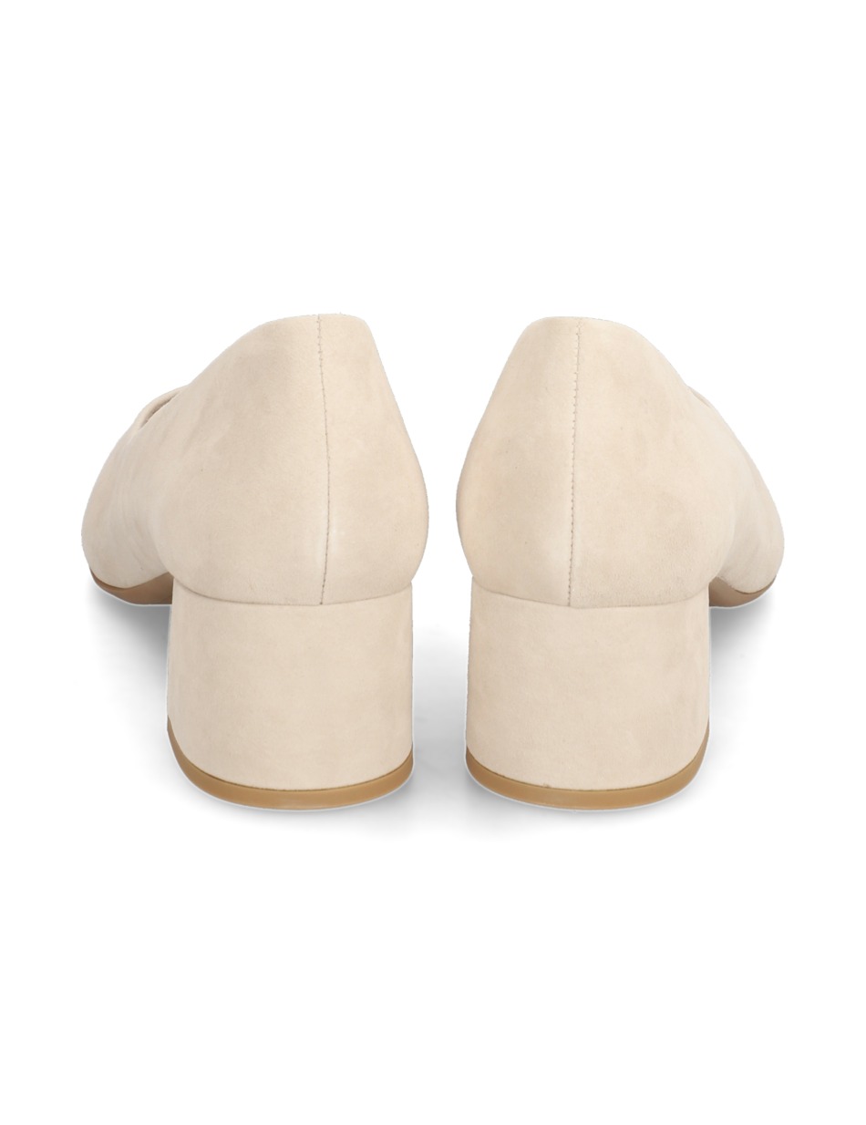 Veloursleder Pumps